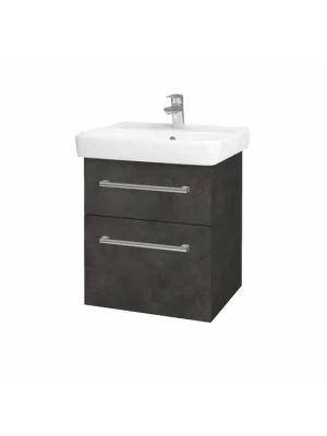 Značkový DŘEVOJAS Q MAX SZZ2 55 skříňka s umyvadlem Q 55 <span class="product-appendix"> + doprava zdarma + při platbě převodem sleva</span>