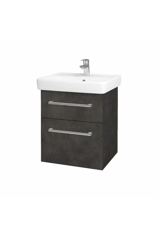 Značkový DŘEVOJAS Q MAX SZZ2 55 skříňka s umyvadlem Q 55 <span class="product-appendix"> + doprava zdarma + při platbě převodem sleva</span>