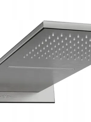 Značkový Sprchová dešťová hlavice MEXEN WATERFALL slim s funkcí vodopádu - grafitová, 79190-66