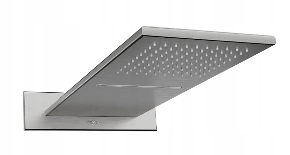 Značkový Sprchová dešťová hlavice MEXEN WATERFALL slim s funkcí vodopádu - grafitová, 79190-66