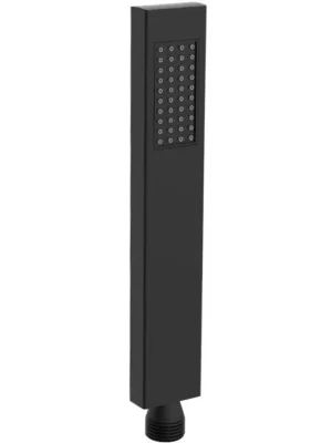 Značkový CERANO - Ruční sprcha - hranatá - 1 funkce - černá matná