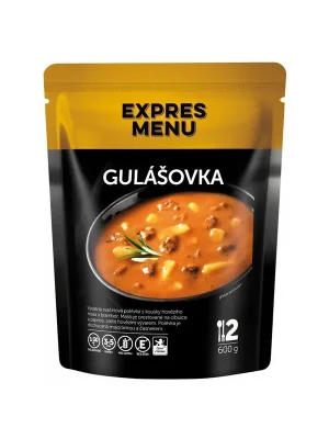 Sezónní Sleva Expres Menu gulášová polévka 2 porce 600g