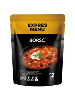 Nakupujte Hned Expres Menu boršč 2 porce 600g