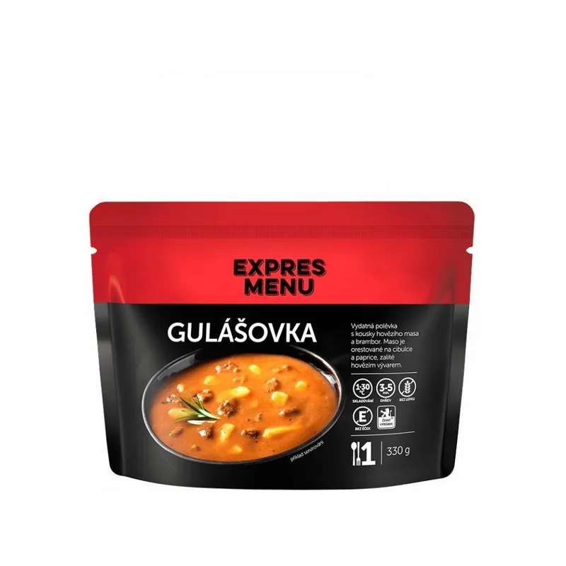 Nejprodávanější Expres Menu gulášovka 1 porce 330g