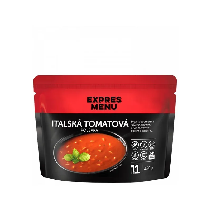 Sezónní Sleva Expres Menu italská tomatová polévka 1 porce 330g - akce