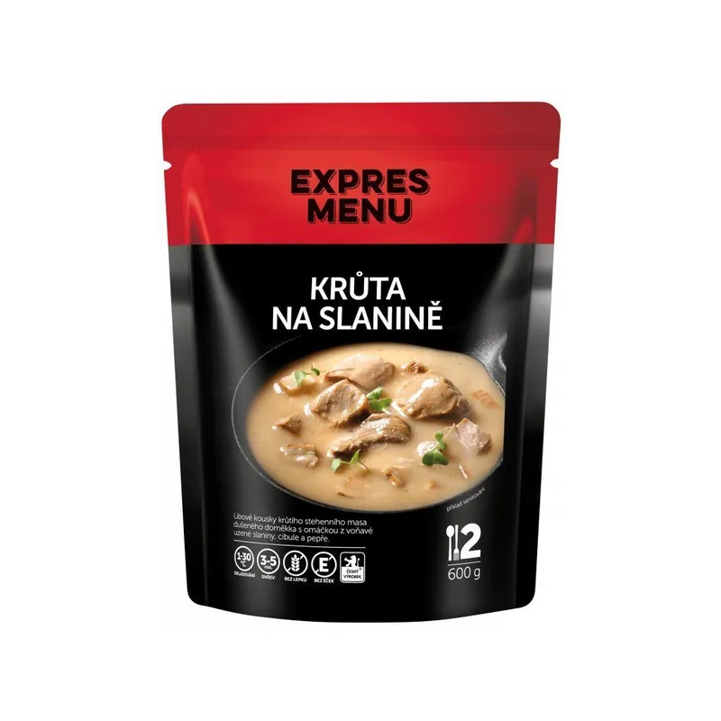 Expres Menu krůta na slanině 2 porce 600g Poslední Šance