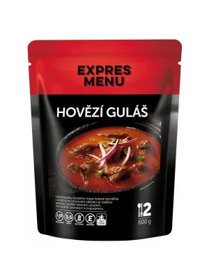 Speciální Cena Expres Menu hovězí guláš 2 porce 600g