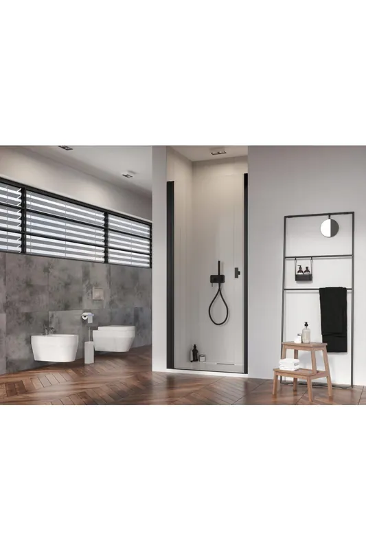 Značkový RADAWAY Nes Black DWJ I sprchové dveře