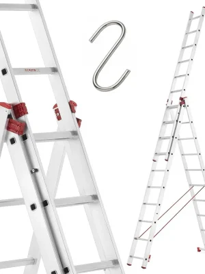 Higher univerzální hliníkový žebřík 3x10 I-6610 Ihned K Objednání