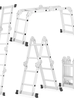 Bezpečná Platba Higher multifunkční kloubový žebřík 4x2 ML-102