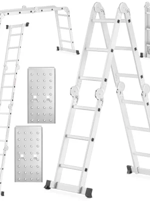 Autentický Higher multifunkční kloubový žebřík 4x3 s plošinou ML-103A