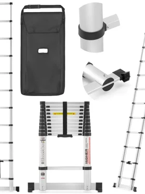 Top Prodej Higher teleskopický žebřík 380cm + taška ML-1038P