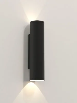 Venkovní nástěnné svítidlo Ava 300 2x6W GU10 černá - ASTRO Lighting Sezónní Sleva