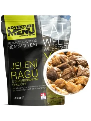 Adventure Menu jelení ragú s bramborovými špalíčky 400g Nová Kolekce