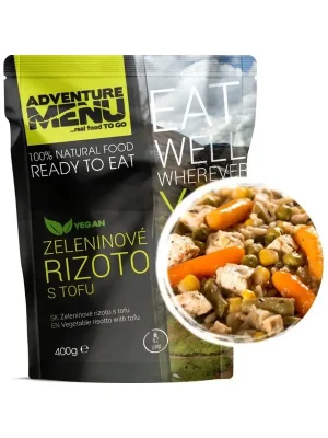 Novinka Adventure Menu zeleninové rizoto s tofu 400g - akce