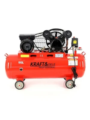 Koupit Online Kraft&Dele olejový kompresor dvoupístový 100l 230V KD402