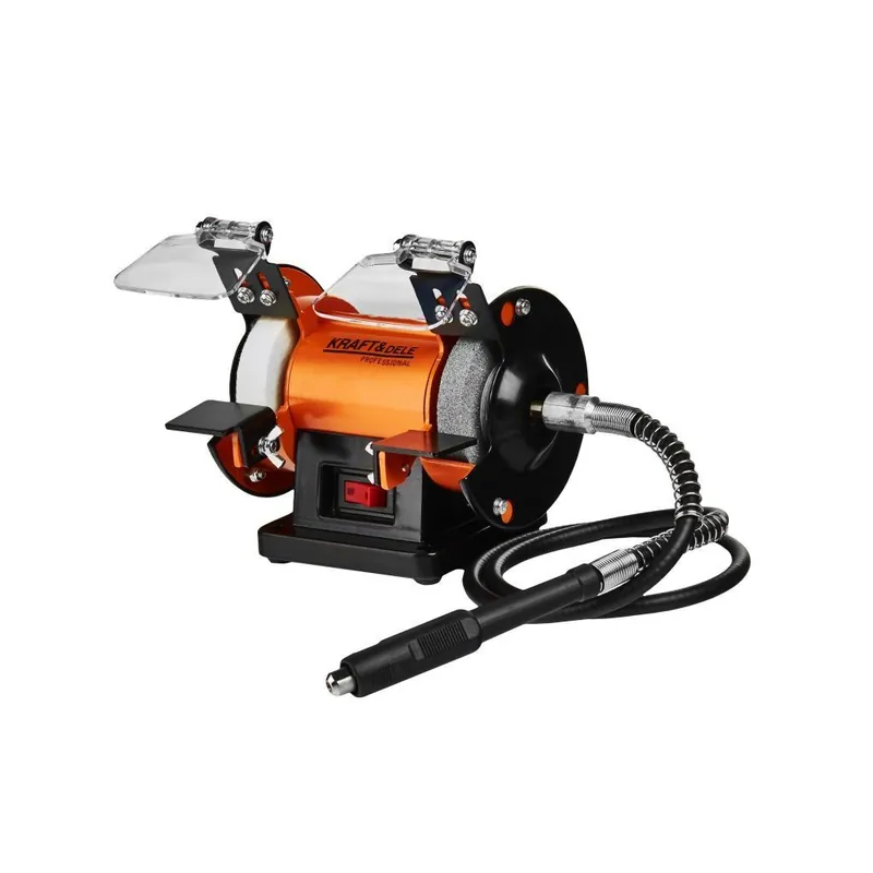 Hit Sezóny Kraft&Dele KD567 dvoukotoučová bruska s přímou bruskou 250W