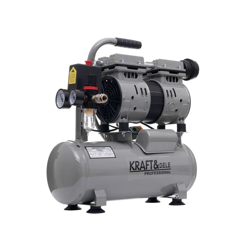 Doprava Zdarma Kraft&Dele KD1384 Bezolejový kompresor 9l 550W 8 Barů
